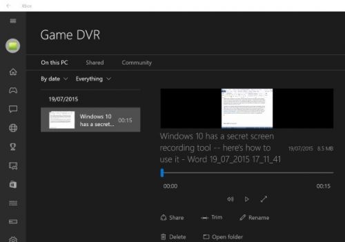win10屏幕录制工具设置 win10屏幕录制工具设置